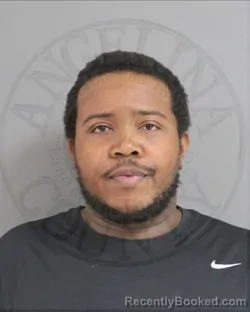 Mugshot of Deon Lashawn Gasper booked in Angelina County, Texas on August 26, 2026