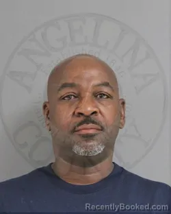 Mugshot of Willie Ash Jefferson booked in Angelina County, Texas on September 13, 2026