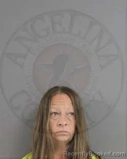 Mugshot of Latisha Arian Barry booked in Angelina County, Texas on September 15, 2026