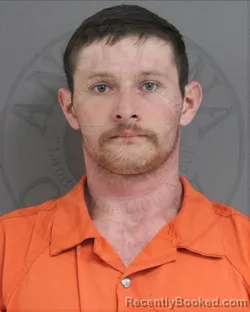 Mugshot of Tristan Wade Whisenant booked in Angelina County, Texas on September 28, 2026