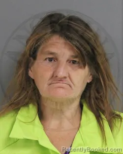 Mugshot of Carmen Vann booked in Angelina County, Texas on September 30, 2026