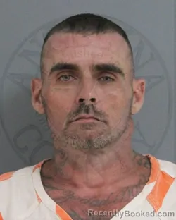Mugshot of Steven Kyle Beck booked in Angelina County, Texas on October 1, 2026