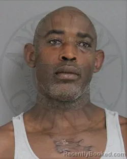 Mugshot of Raymond Deon Brown booked in Angelina County, Texas on October 5, 2026