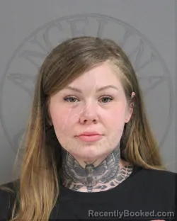 Mugshot of Lauren Deborah Pepper booked in Angelina County, Texas on October 5, 2026