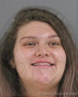 Mugshot of Savannah Celine Blanton booked in Angelina County, Texas on October 6, 2026