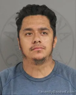 Mugshot of Gustavo Martinez booked in Angelina County, Texas on October 7, 2026