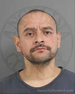 Mugshot of Gerardo Segura booked in Angelina County, Texas on October 10, 2026