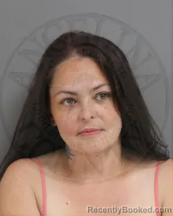 Mugshot of Shanna Renea Davis booked in Angelina County, Texas on October 11, 2026