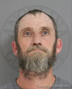 Mugshot of Luke Neil Moye booked in Angelina County, Texas on October 13, 2026
