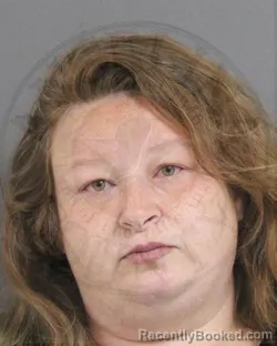 Mugshot of Jennifer Rena Chamberlain booked in Angelina County, Texas on October 14, 2026