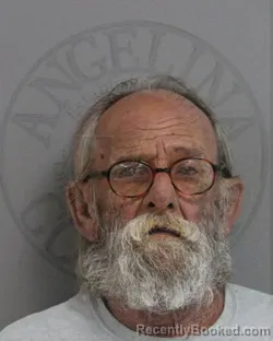 Mugshot of Harvest L. Bonham booked in Angelina County, Texas on October 18, 2026