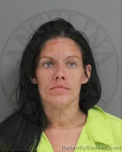Mugshot of Katie Dyan Horn booked in Angelina County, Texas on October 22, 2026