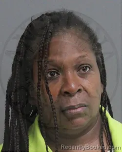 Mugshot of Ann Myers Billingsley booked in Angelina County, Texas on October 23, 2026