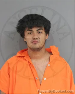 Mugshot of Emmanuel Guerrero booked in Angelina County, Texas on October 25, 2026