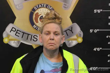 Mugshot of MARILYN BAIN booked in Pettis County, Missouri on April 27, 2026