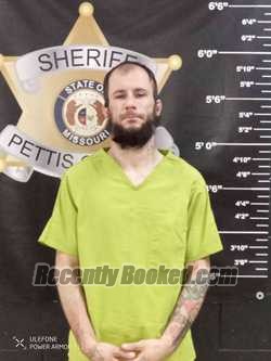Booking photo from Pettis County, Missouri