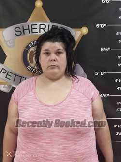 Booking photo from Pettis County, Missouri
