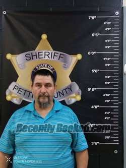 Booking photo from Pettis County, Missouri