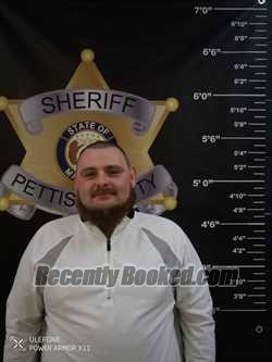 Booking photo from Pettis County, Missouri