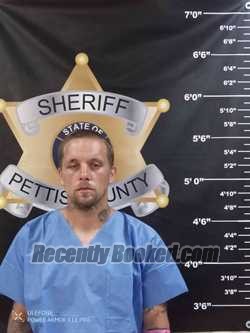 Booking photo from Pettis County, Missouri