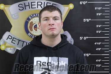 Booking photo from Pettis County, Missouri