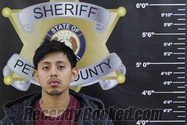 Booking photo from Pettis County, Missouri