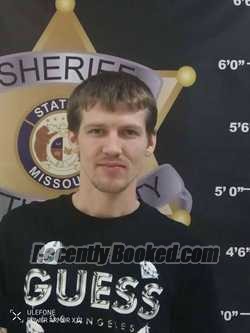 Booking photo from Pettis County, Missouri