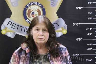 Booking photo from Pettis County, Missouri