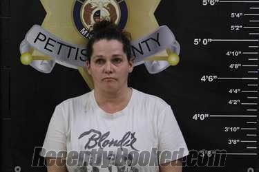 Booking photo from Pettis County, Missouri