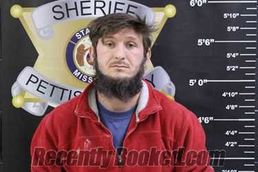 Booking photo from Pettis County, Missouri
