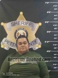 Booking photo from Pettis County, Missouri