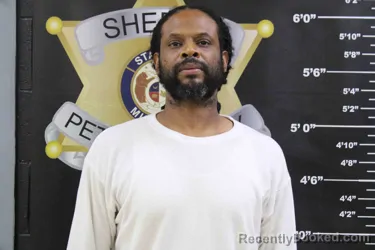 Booking photo from Pettis County, Missouri