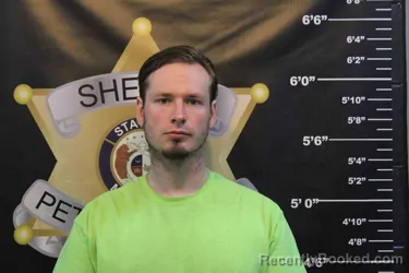 Mugshot of DILLON PASCHANG booked in Pettis County, Missouri on April 25, 2026