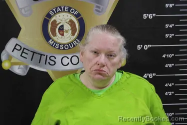 Mugshot of VICTORIA MCGEE booked in Pettis County, Missouri on April 23, 2026