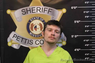 Mugshot of MITCHEL DUNCAN booked in Pettis County, Missouri on April 24, 2026