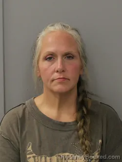 Mugshot of Mandy Lee Lemister booked in Phelps County, Missouri on October 21, 2026