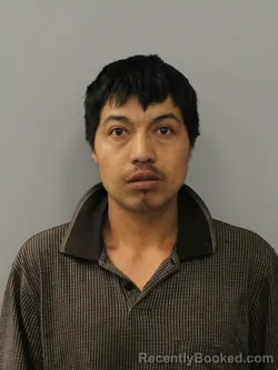 Mugshot of Manuel Sanora-Castro booked in Phelps County, Missouri on August 28, 2026