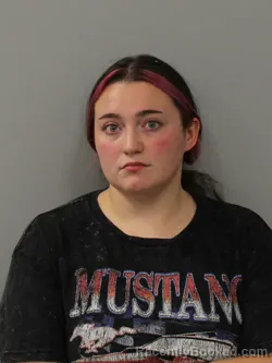 Mugshot of Kailee Mae Brinson booked in Phelps County, Missouri on August 29, 2026