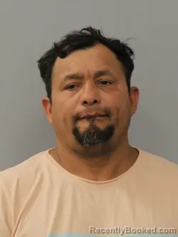 Mugshot of Jerson Napoleon Martinez-Sanchez booked in Phelps County, Missouri on September 7, 2026