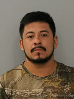 Mugshot of Juan Arriaga booked in Phelps County, Missouri on September 14, 2026
