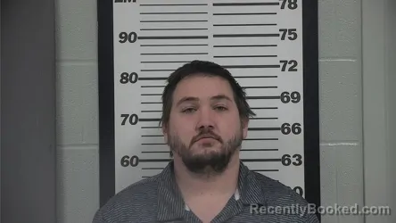 Booking photo from Platte County, Missouri