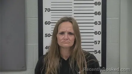 Mugshot of ANGELA MARIE ROBERTS booked in Platte County, Missouri on April 21, 2026