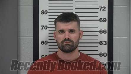 Booking photo from Platte County, Missouri