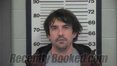 Booking photo from Platte County, Missouri