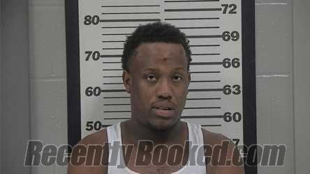 Booking photo from Platte County, Missouri