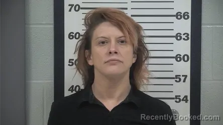 Mugshot of CHRISTY DAVIS booked in Platte County, Missouri on May 14, 2026