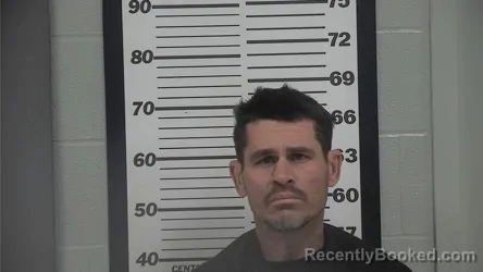 Booking photo from Platte County, Missouri