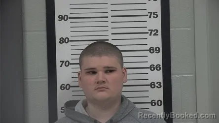 Booking photo from Platte County, Missouri
