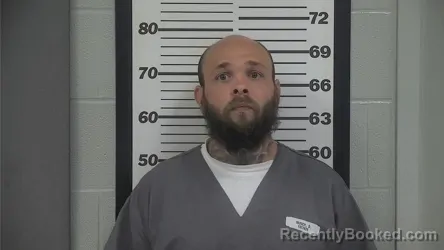 Mugshot of DUSTIN JOSEPH MUNCY booked in Platte County, Missouri on June 29, 2026