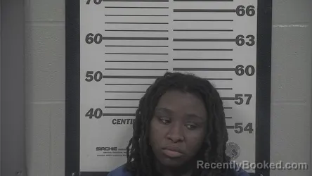 Mugshot of DAIZEHNE M SANDERS booked in Platte County, Missouri on June 11, 2026